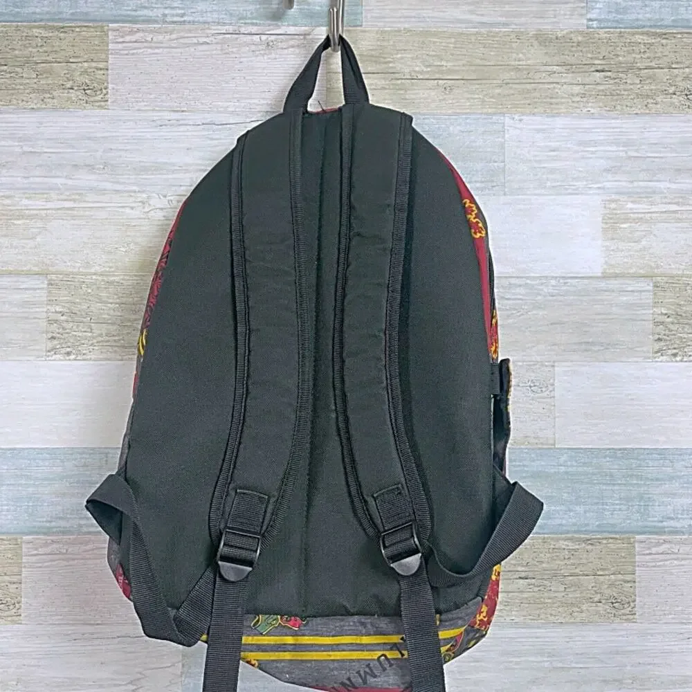 Harry Potter Backpack Hogwarts 9 3/4 School Witchcraft Red Yellow OS Unisex
